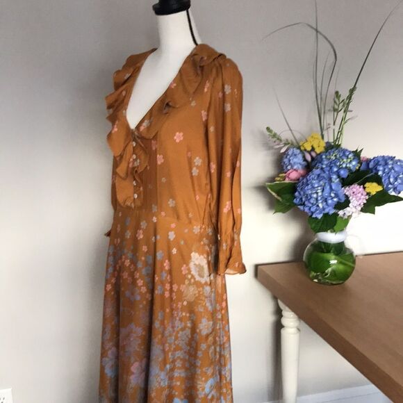 Free People Talsey Maxi Dress size XS - Picture 6 of 13